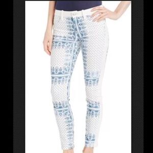 Joe’s Jeans scarf print skinnies